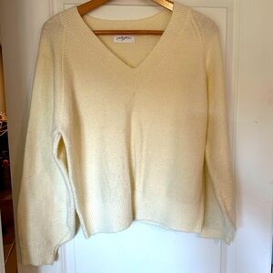 CJLA Women's Cream Sweater